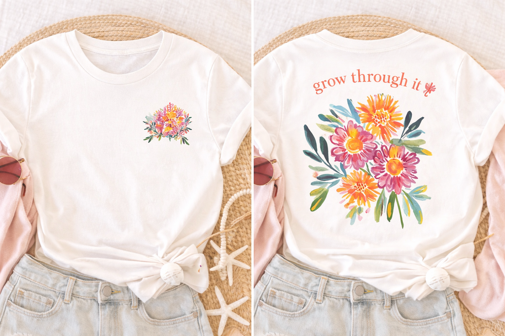 Grow Through It Tee 🌸
