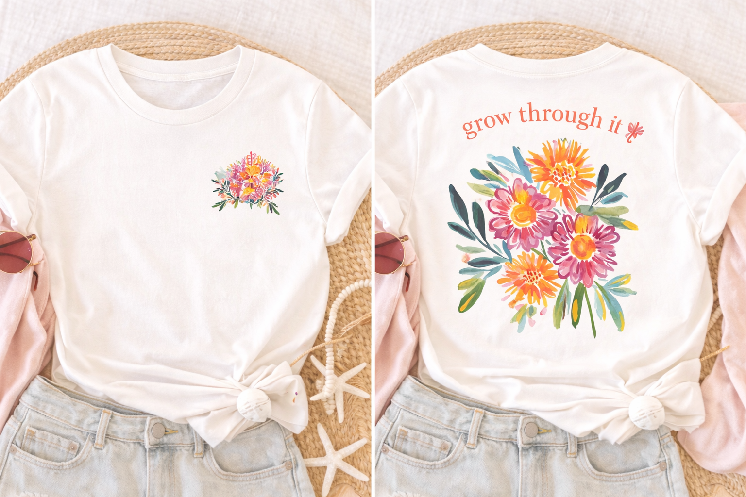 Grow Through It Tee 🌸